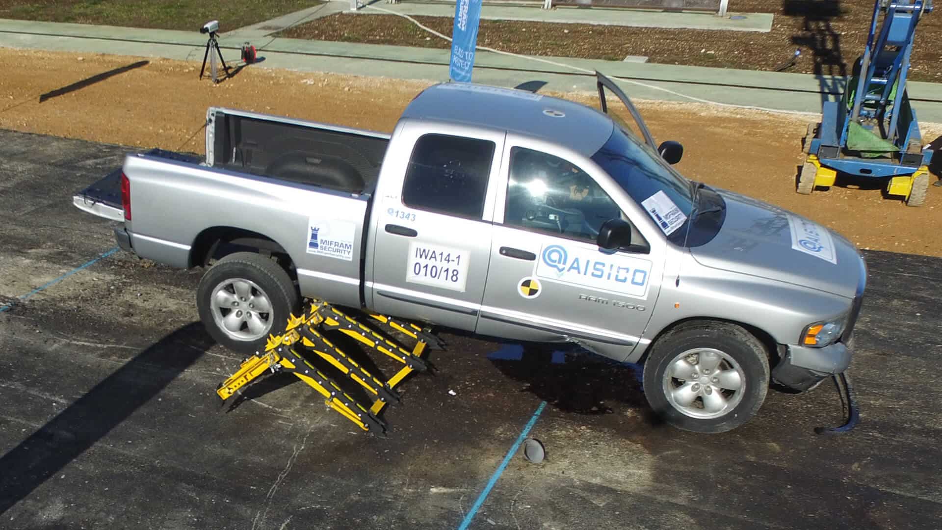 MVB 3X™ Mobile vehicle barrier that save lives! Mifram Security