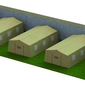 Defense Wall, a Security Product by Mifram: Troop concentrations, tent barracks, containers with sensitive materials etc.