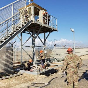 Ramgan Guard Tower in a military base