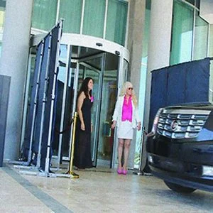 Scarlet, a Security Product by Mifram: VIP protection when entering and leaving hotels and buildings