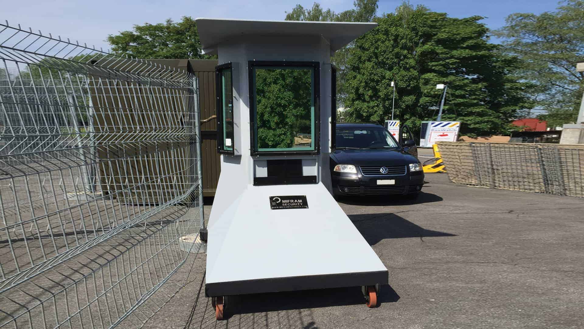 Guard Post bulletproof armored booth Mifram Security