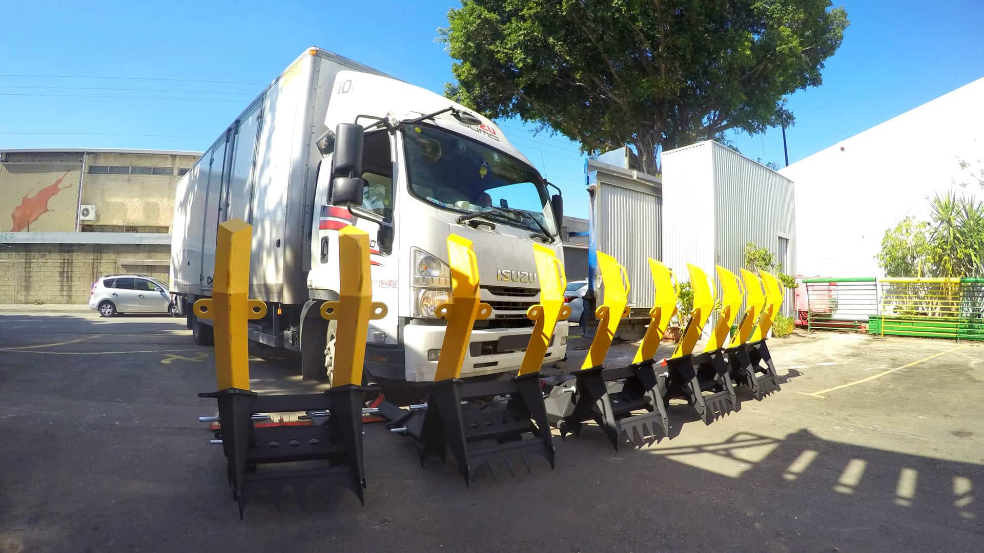 HERCULES 100 Heavy weight modular vehicle barrier Mifram Security